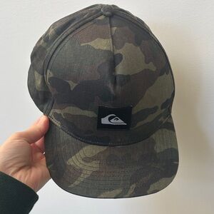 Quiksilver Camouflage Kids Hat - 55CM